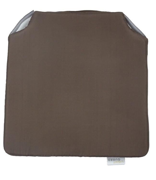 LIGHT GUARD - chairpad - 40x40cm - 2pc - ESPRESSO