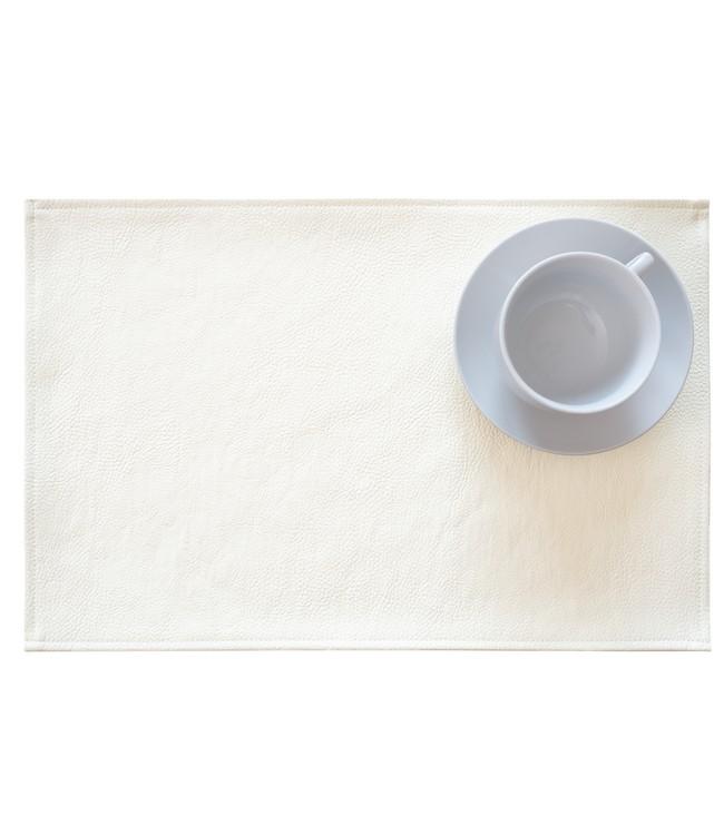 MONACO - placemat - 45x30cm - 12st - CLOUD WHITE