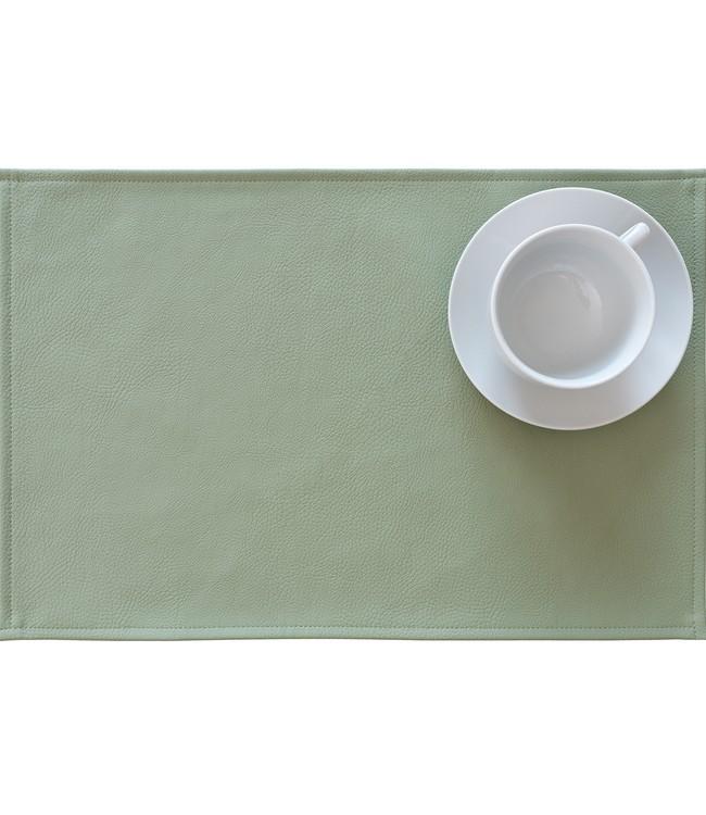 MONACO - place mat xl - 48x35cm - 12pc - GREEN TEA