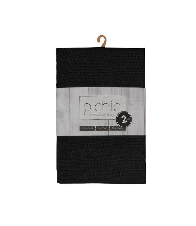 PICNIC - towel - 50x70cm - 4sets/2pc - RICHMOND LICORICE
