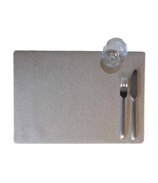 PLACEMAT - LINO - 30x43cm - 12st - NATURAL