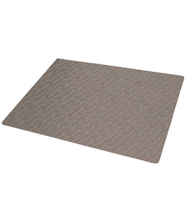 PLACEMAT - POLYLINE - 30x43cm - 12st - JASPE TAUPE