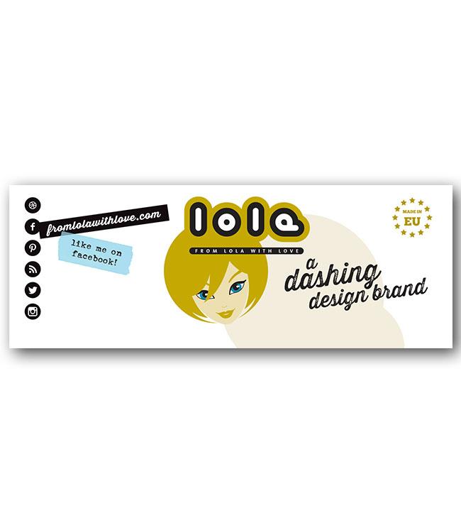 TOPBOARD - LOLA A DASHING DESIGN BRAND - 65x24cm