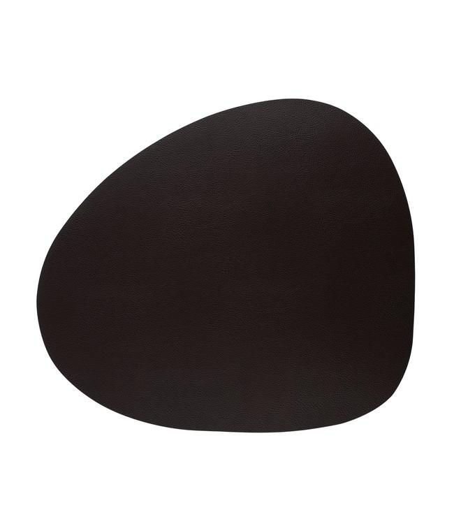 SKINNATUR - place mat pebble - 46x40cm - 12pc - COFFEE B
