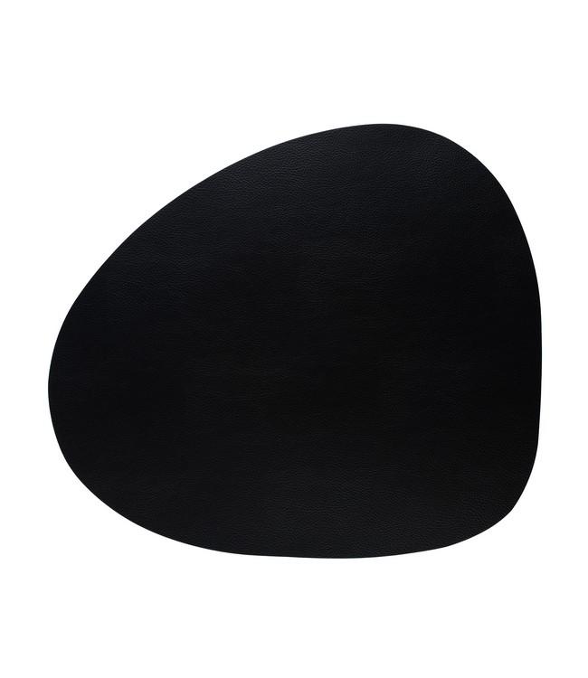 SKINNATUR - placemat pebble - 46x40cm - 12st - CHARCOAL