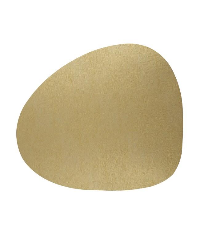SKINNATUR - place mat pebble - 46x40cm - 12pc - GOLD