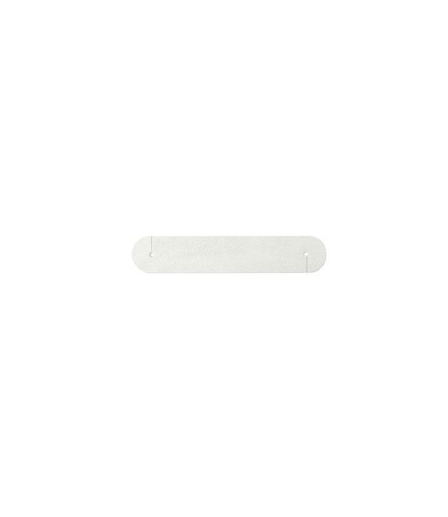SKINNATUR - rond de serviette - Ø 4cm - 12pc - SIMPLY WHITE